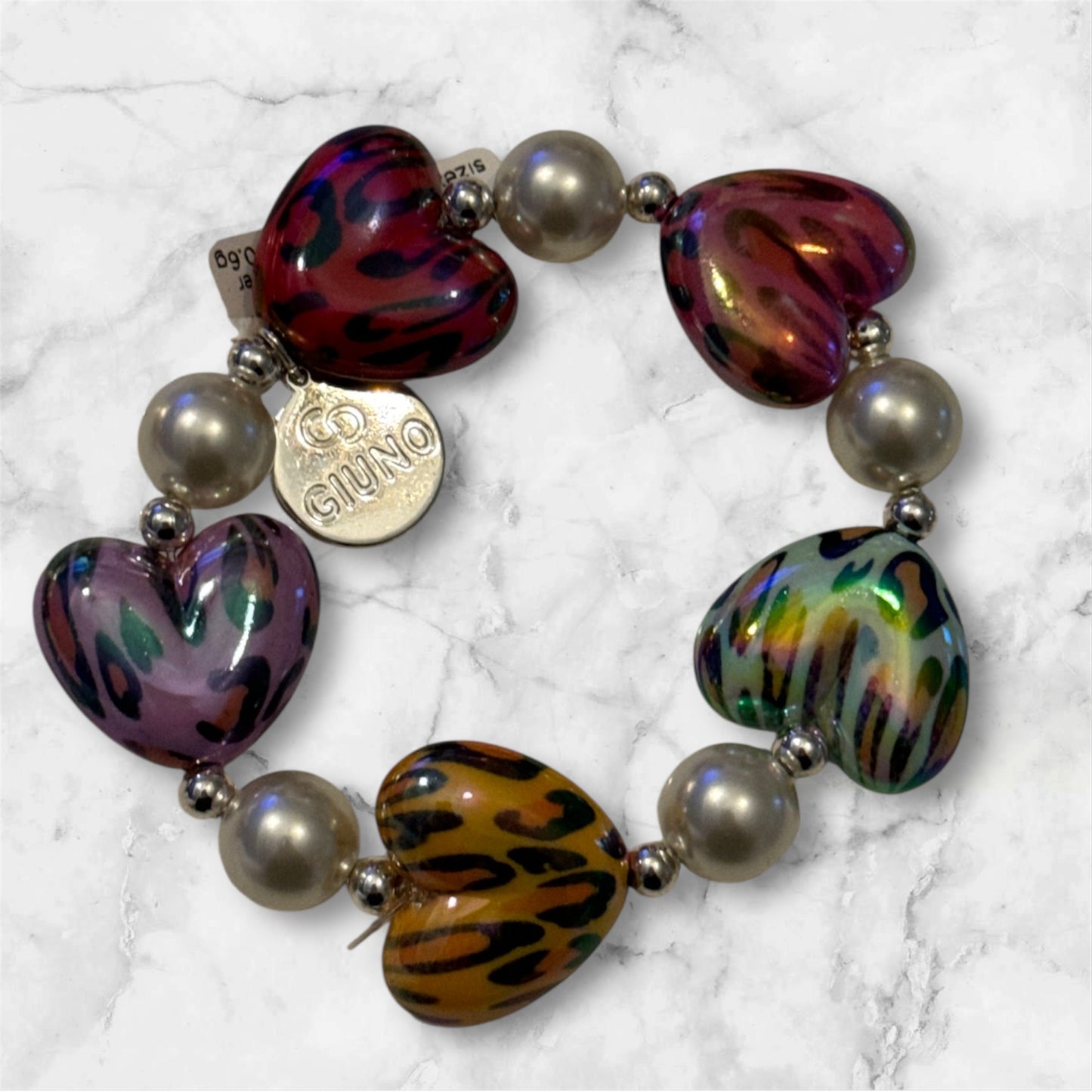 Perlenarmband „Colorful Leo“