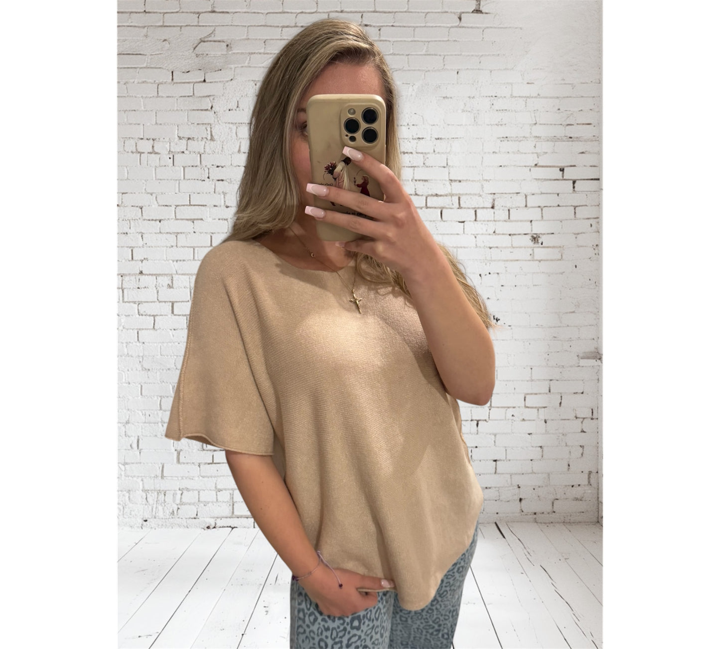 Basic T-Shirt Pulli „Lilly“