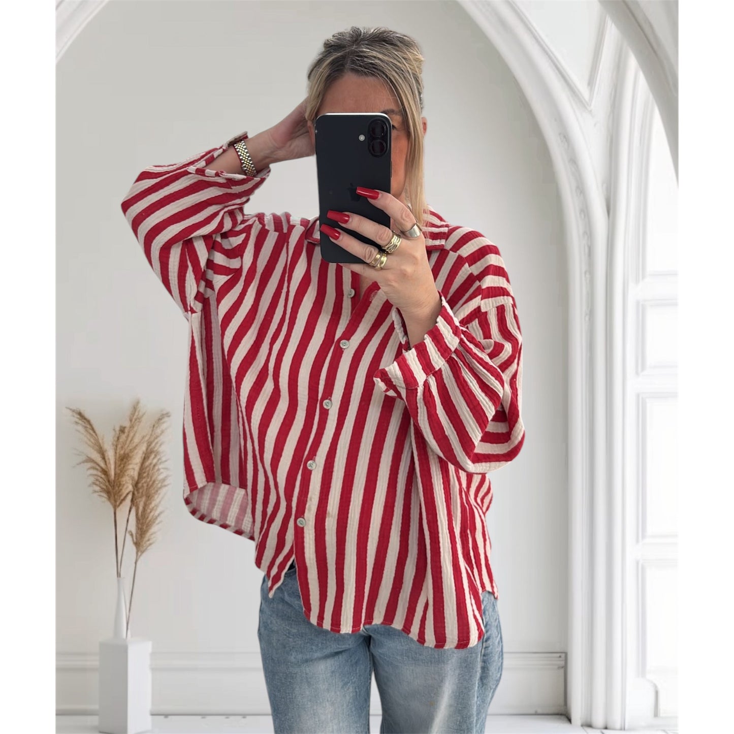 Musselin Hemd „Chiara“