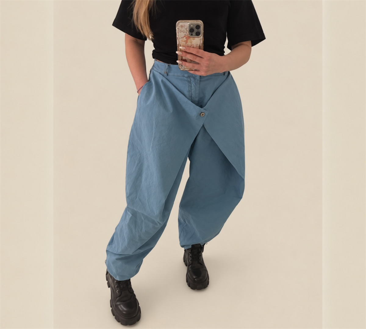 Jeans Stoffhose „Viola“