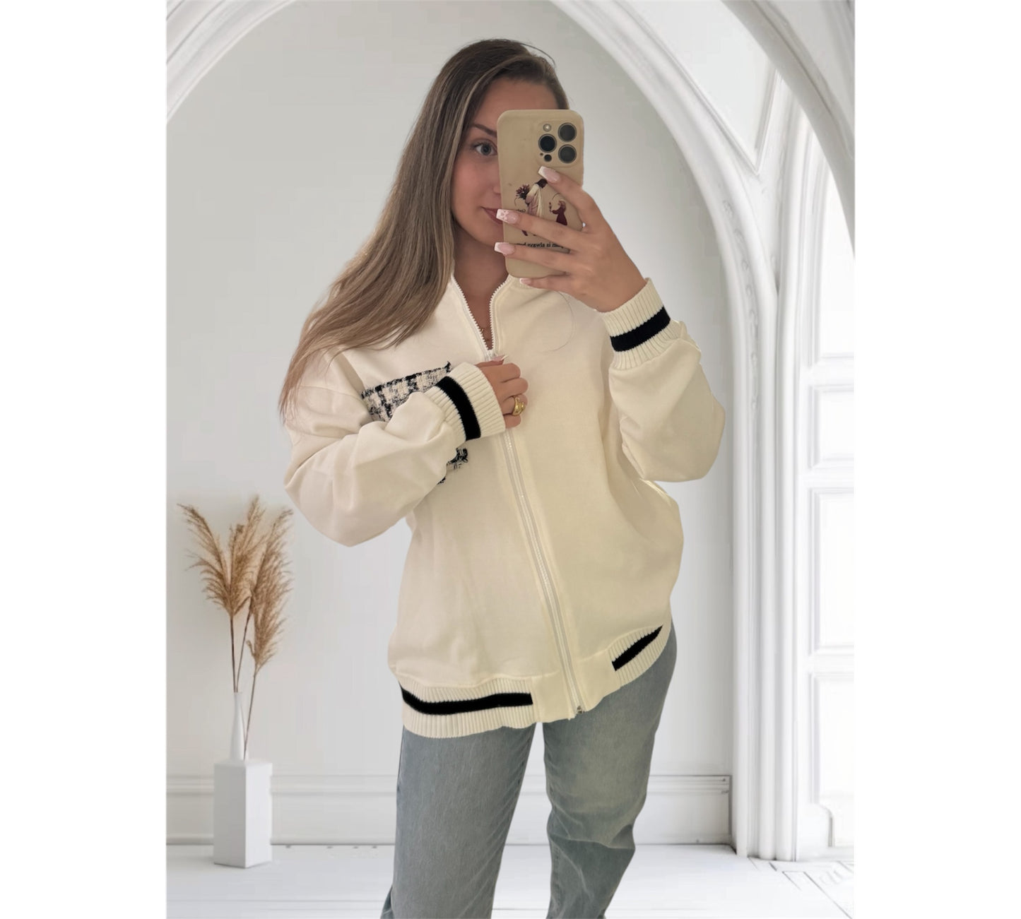 Sweatshirt Jacke „Charlotte“