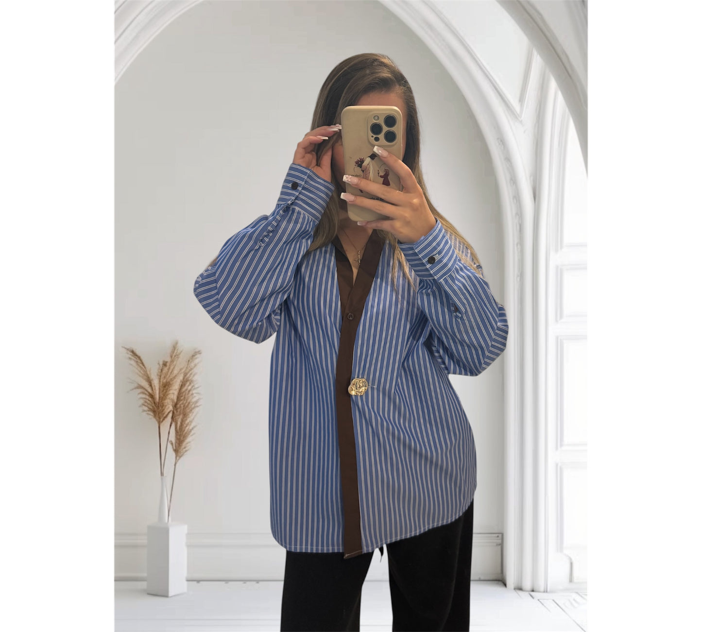 Streifen Bluse „Celine“