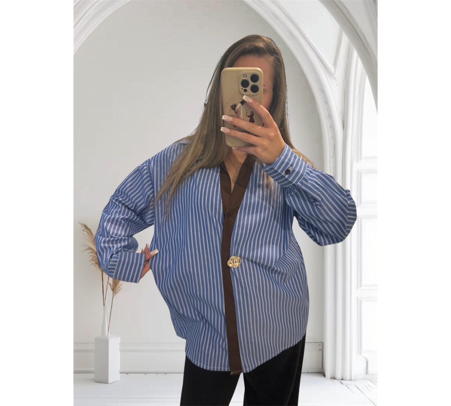 Streifen Bluse „Celine“