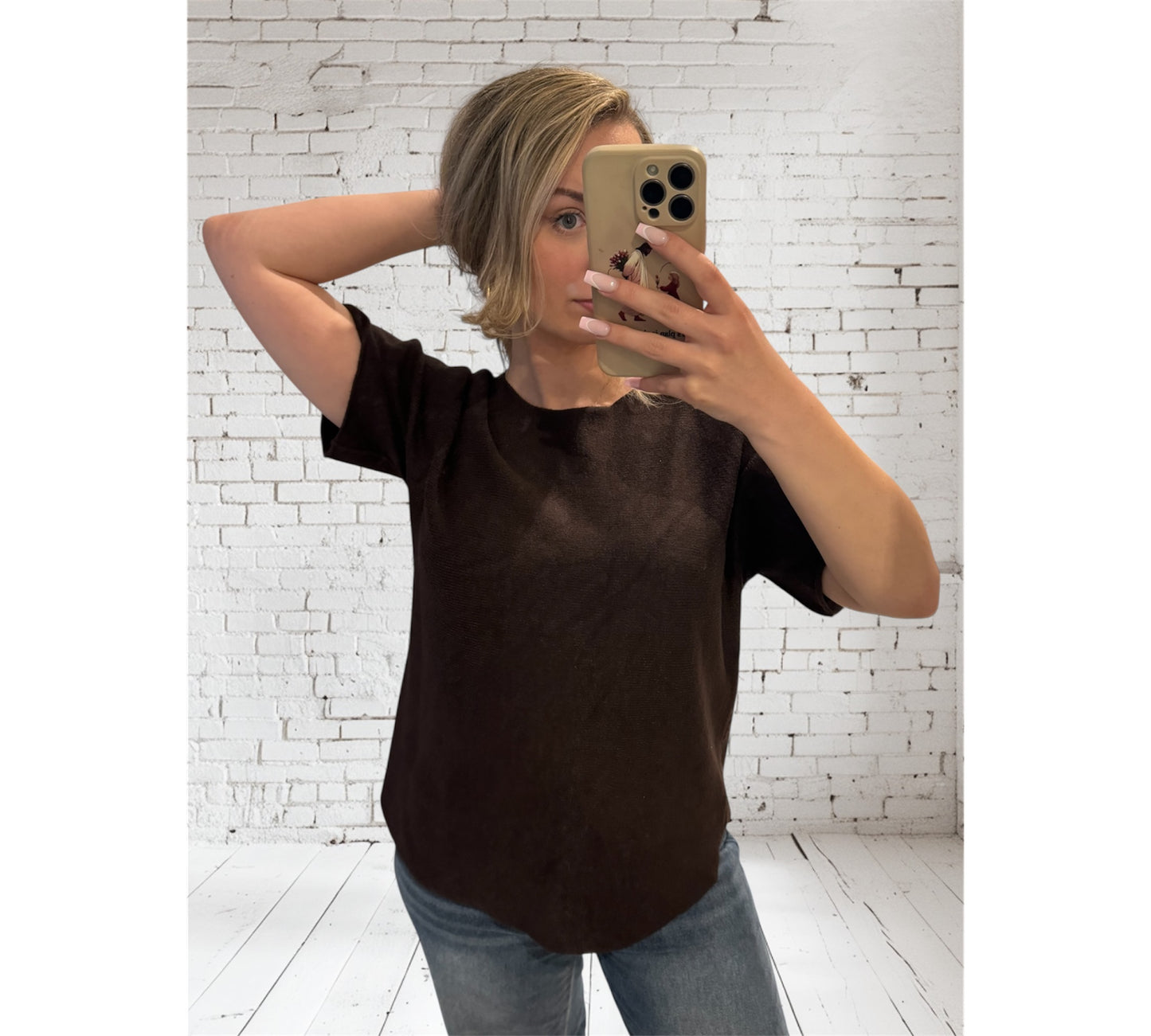 Basic T-Shirt Pulli „Lilly“