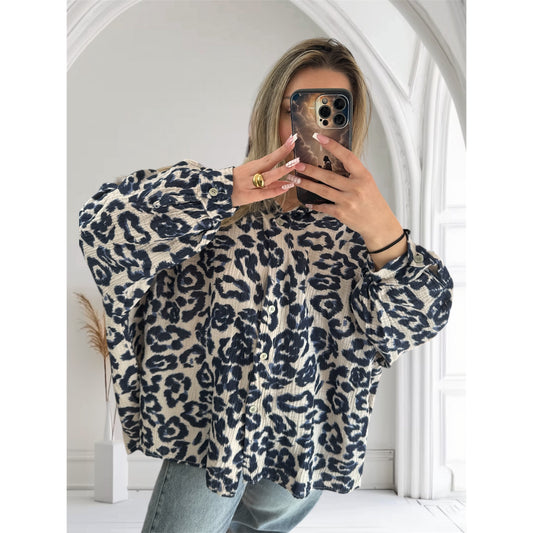 Oversize Musselin Bluse „Louisa“