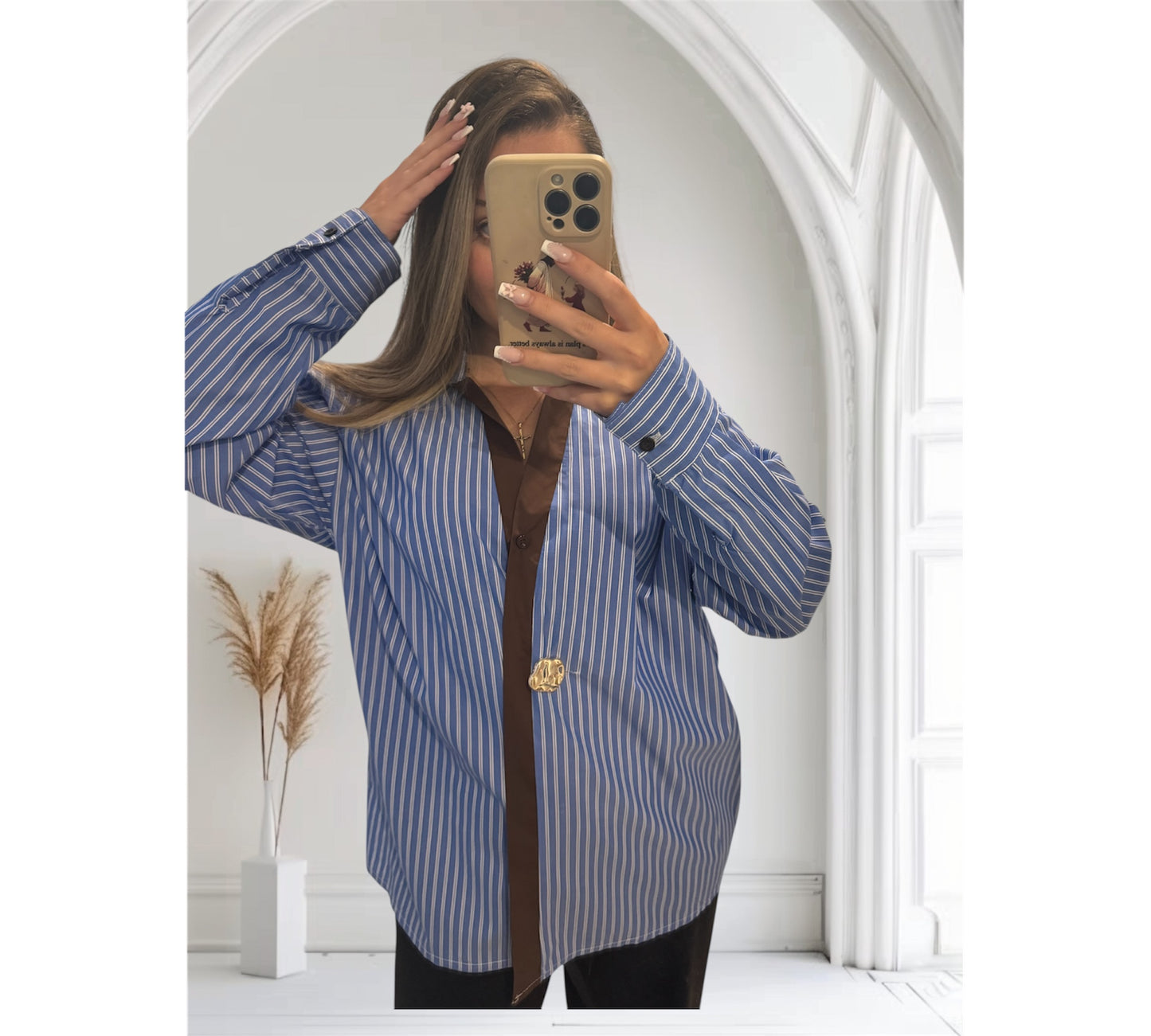 Streifen Bluse „Celine“