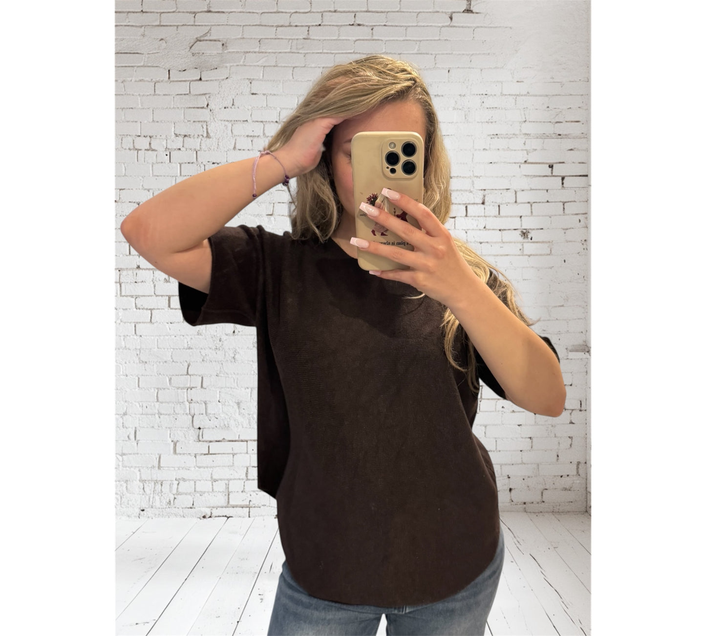 Basic T-Shirt Pulli „Lilly“