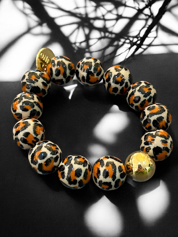 Armband „Leo orange“