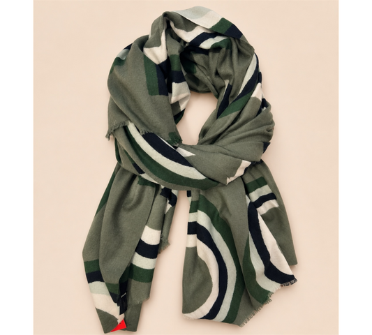 Schal „Green Mix“