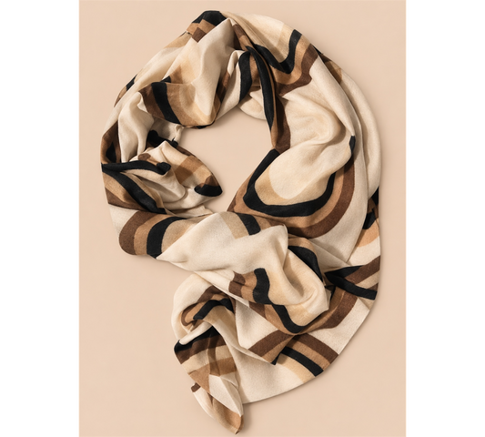 Schal „Beige Mix“
