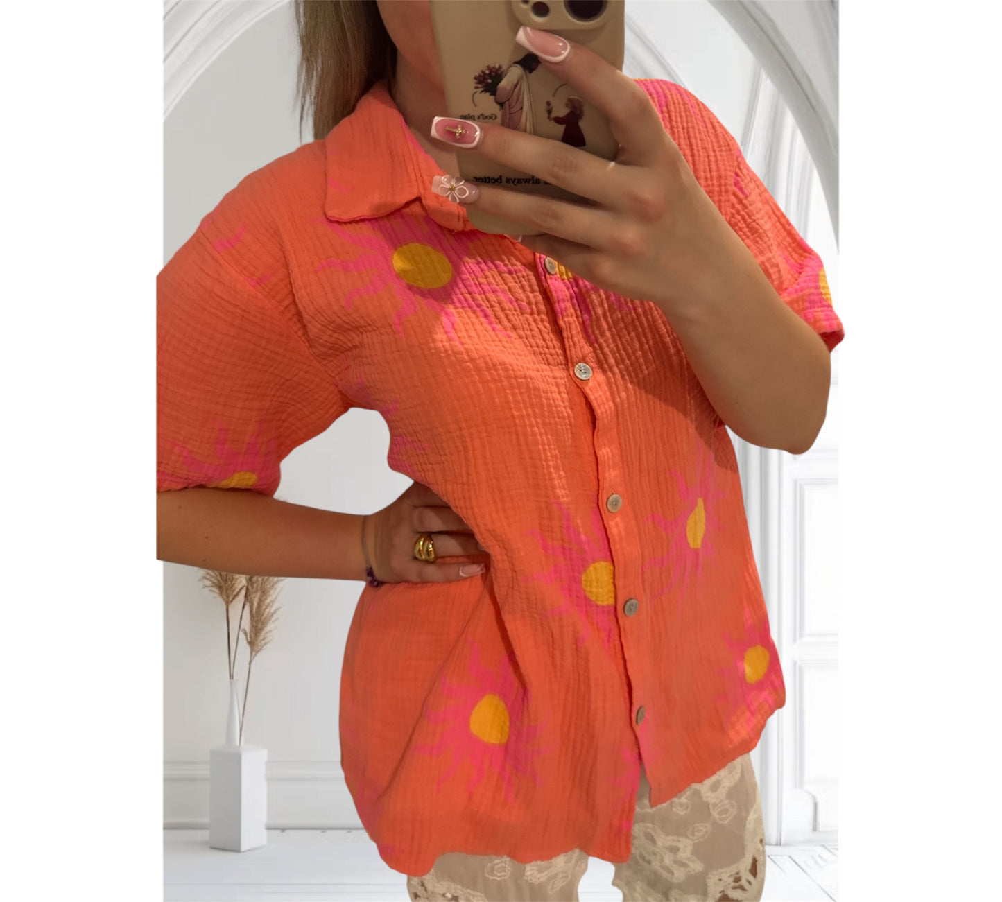 Musselin Hemd „Anna“