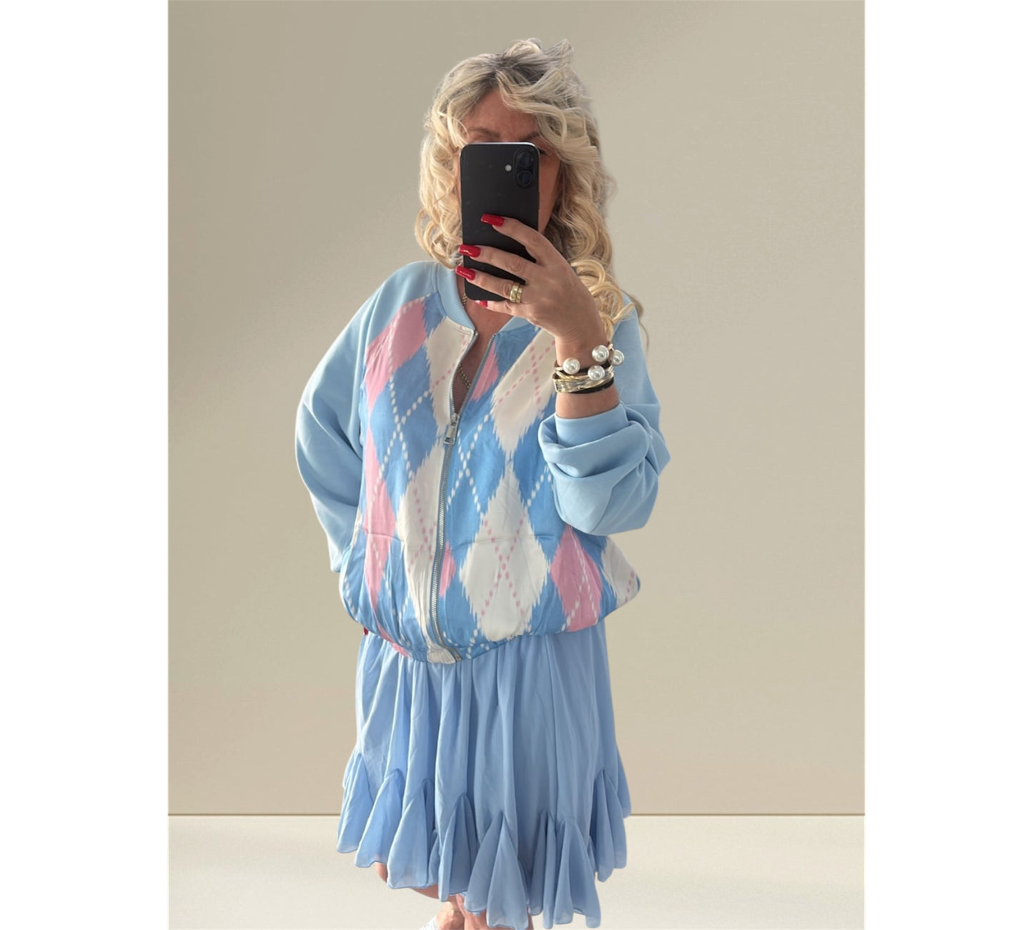 Bomberjacke Preppy Styl „Melina“