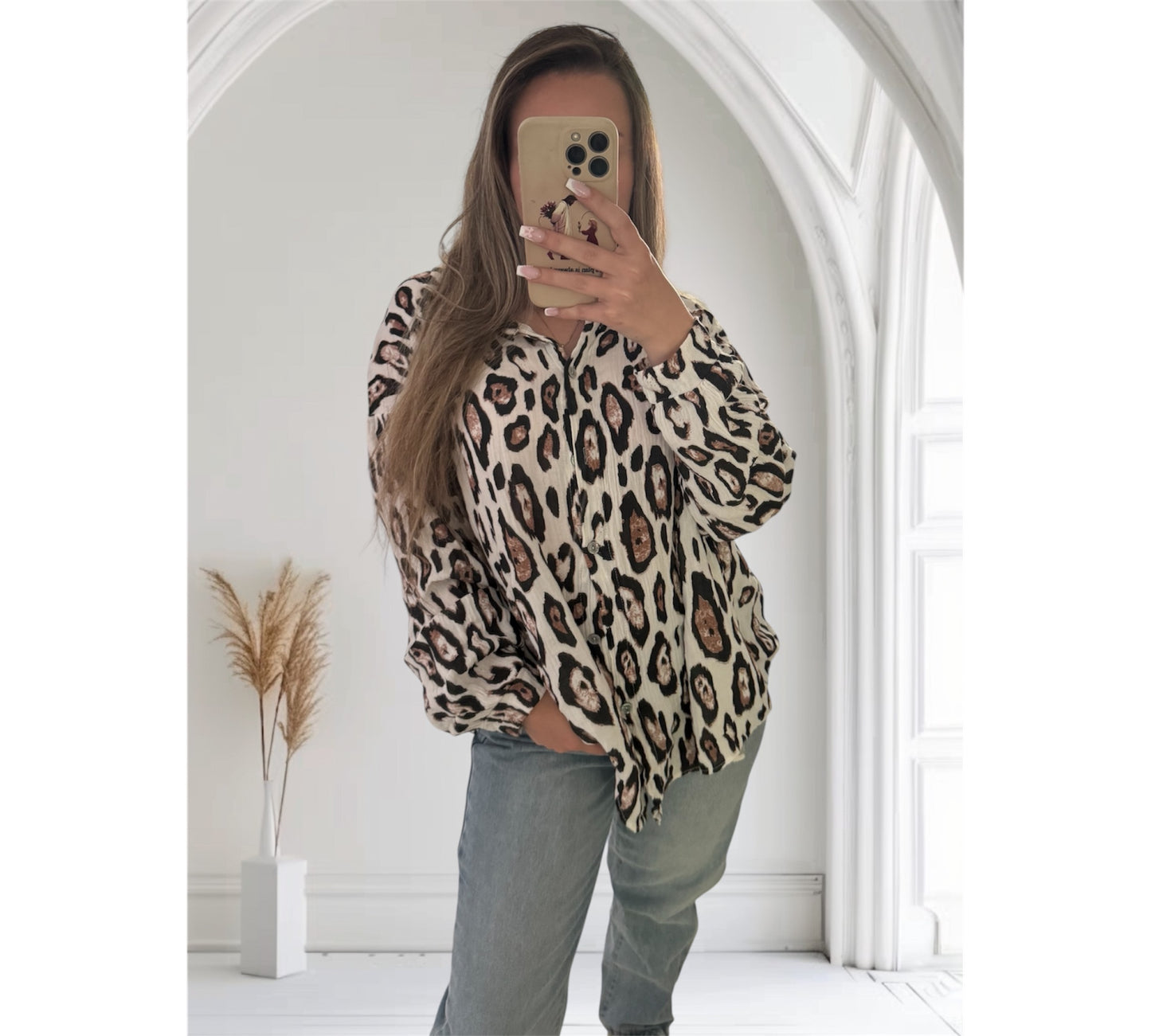 Musselin Hemd „Vanessa“