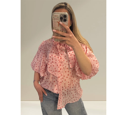 Leicht transparente Bluse „Ella“