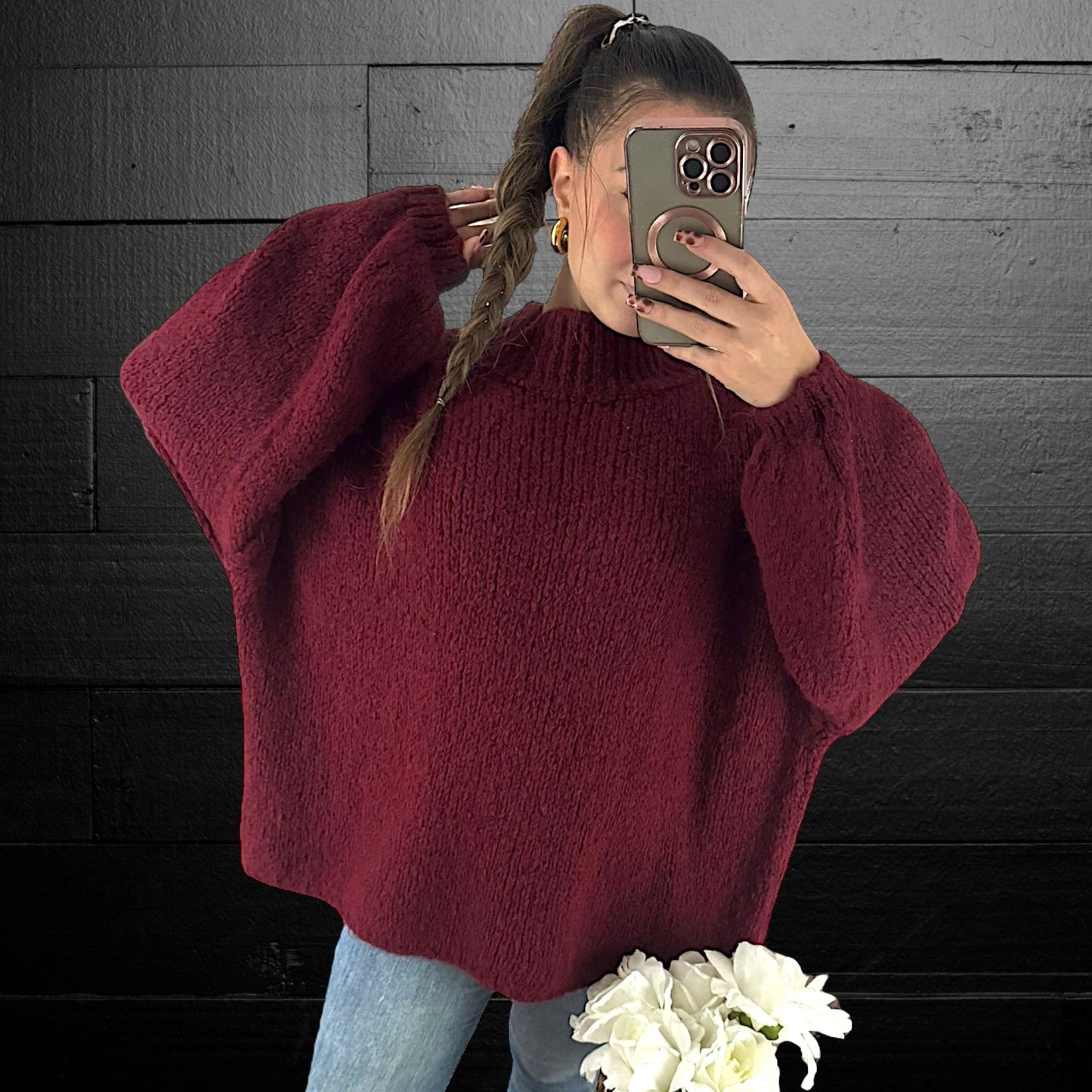 Oversize Pullover „Paulina“