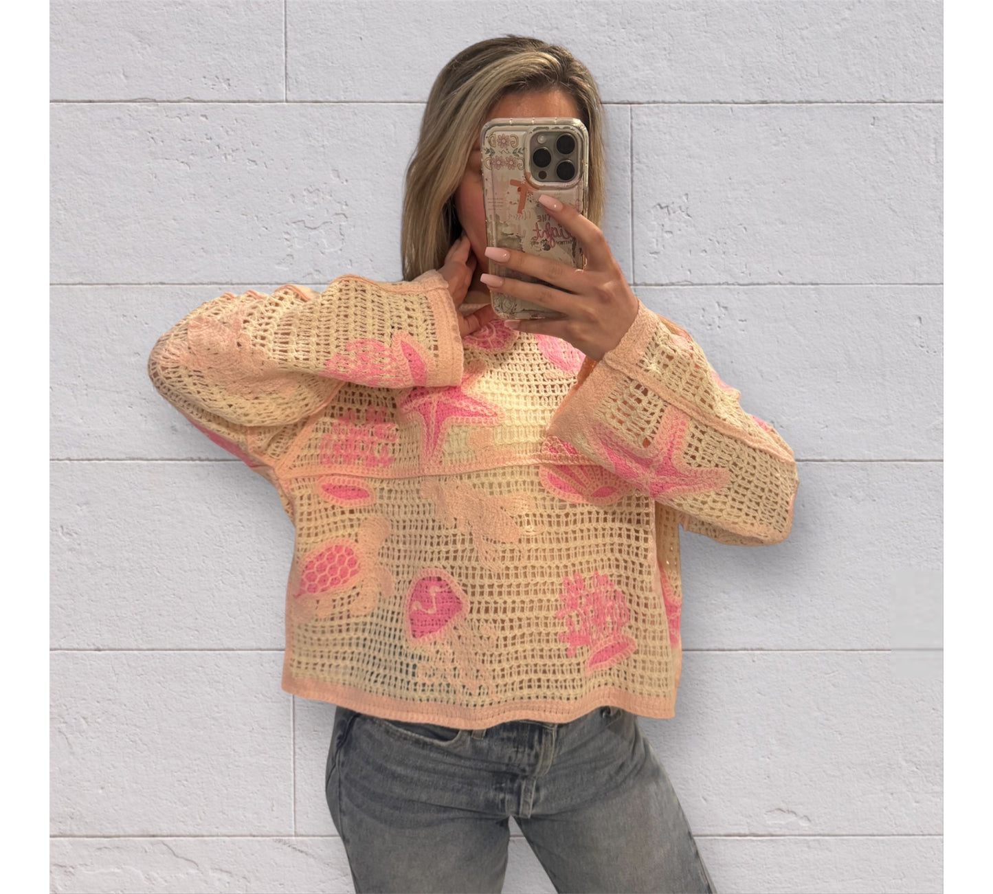 Häkel Bluse „Isabella“
