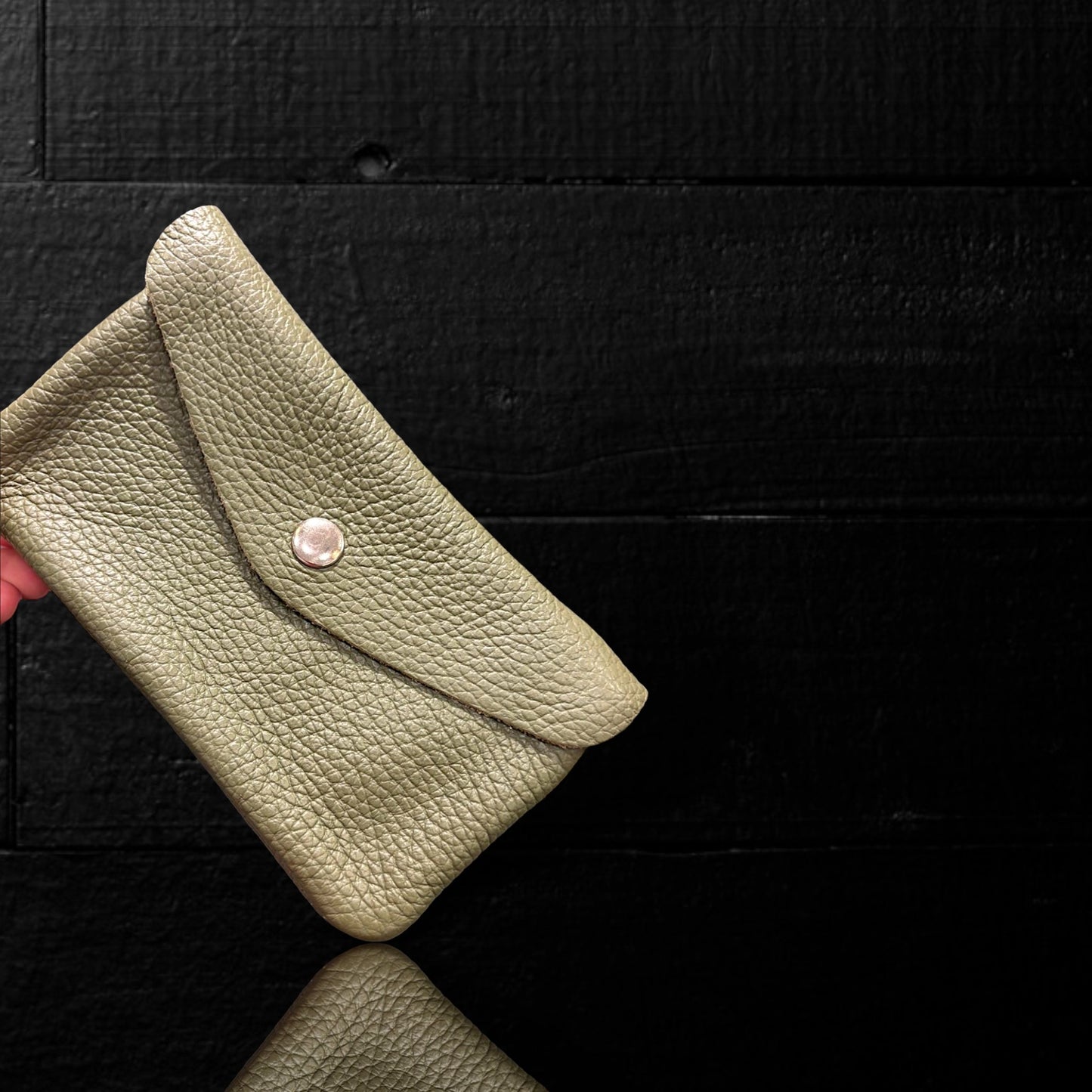 Leder Portemonnaie „Kim“