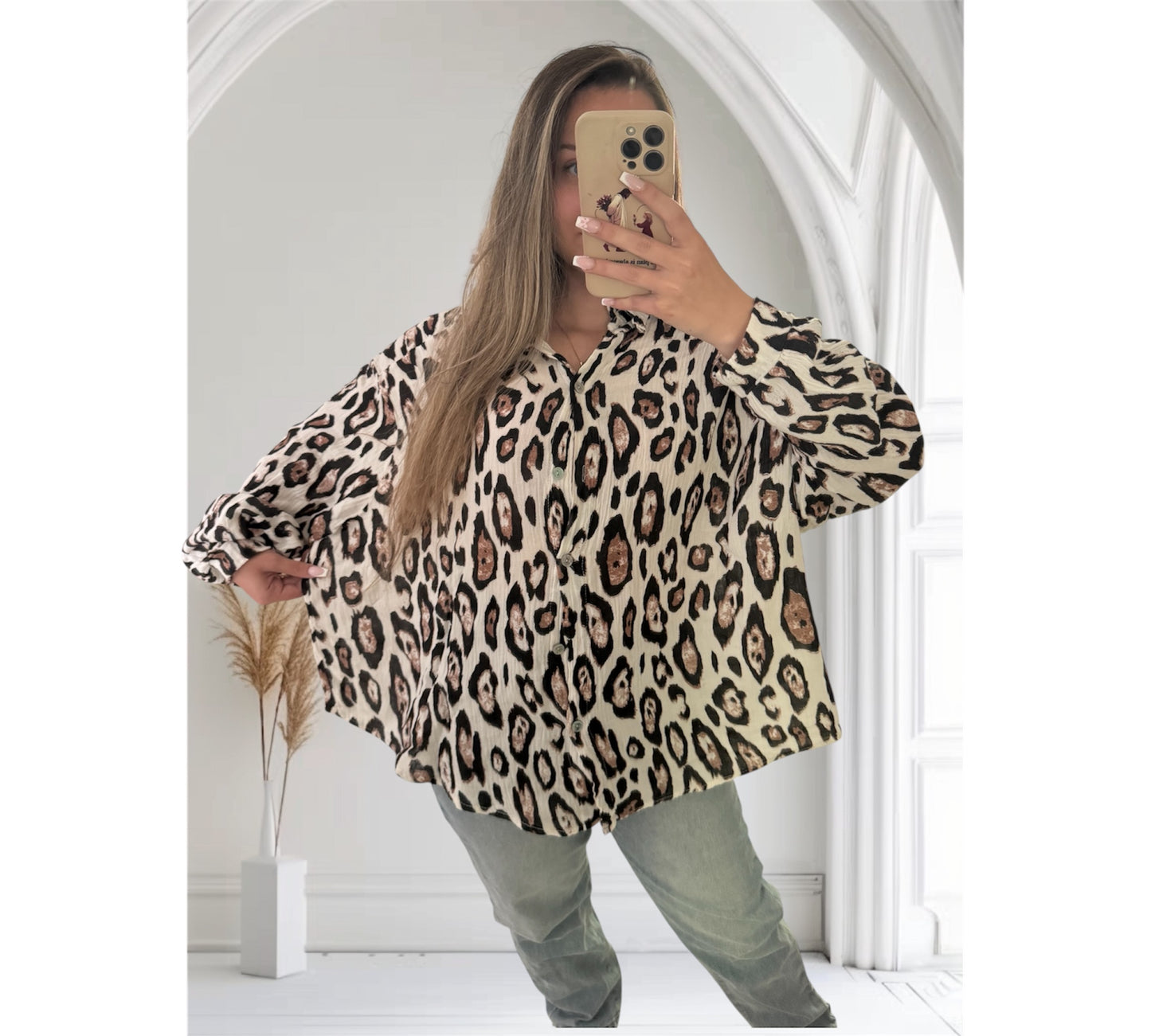 Musselin Hemd „Vanessa“