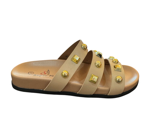 Schläppchen „Mandy“ - beige