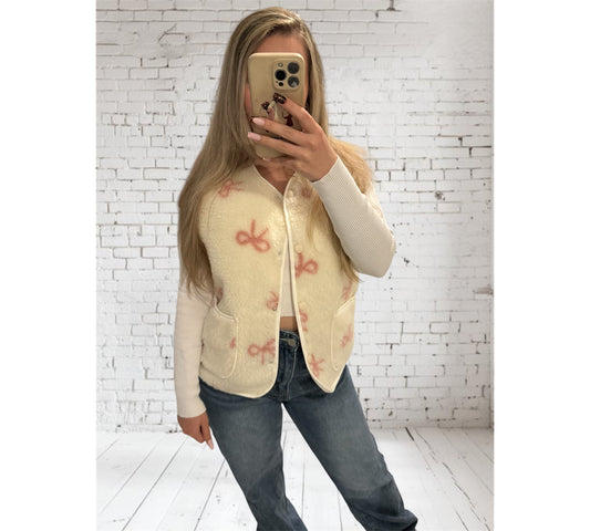 Teddy Weste „Ribbon“