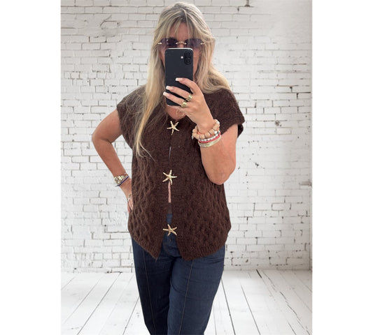 Strickweste „Stern“