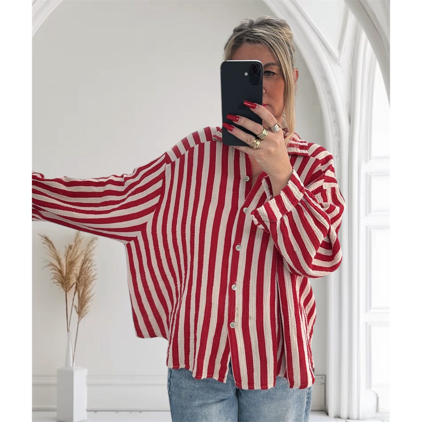 Musselin Hemd „Chiara“