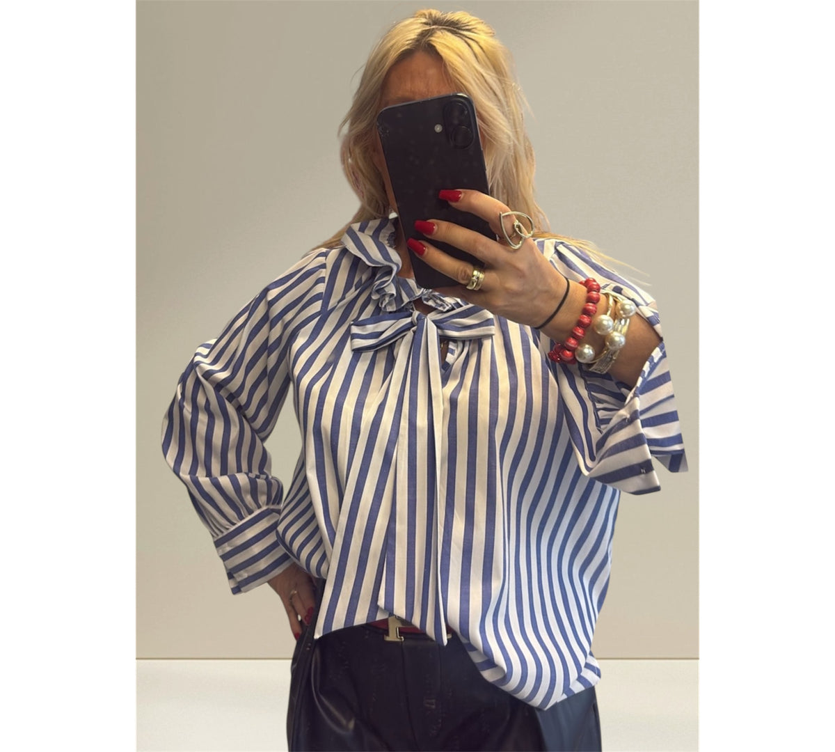 Streifen Bluse „Alina“