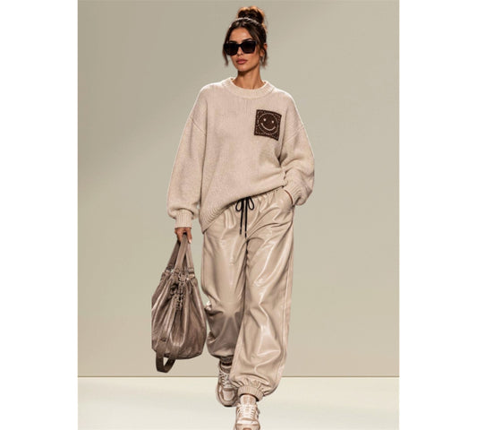 Lederimitat Jogg Pants „Klara“
