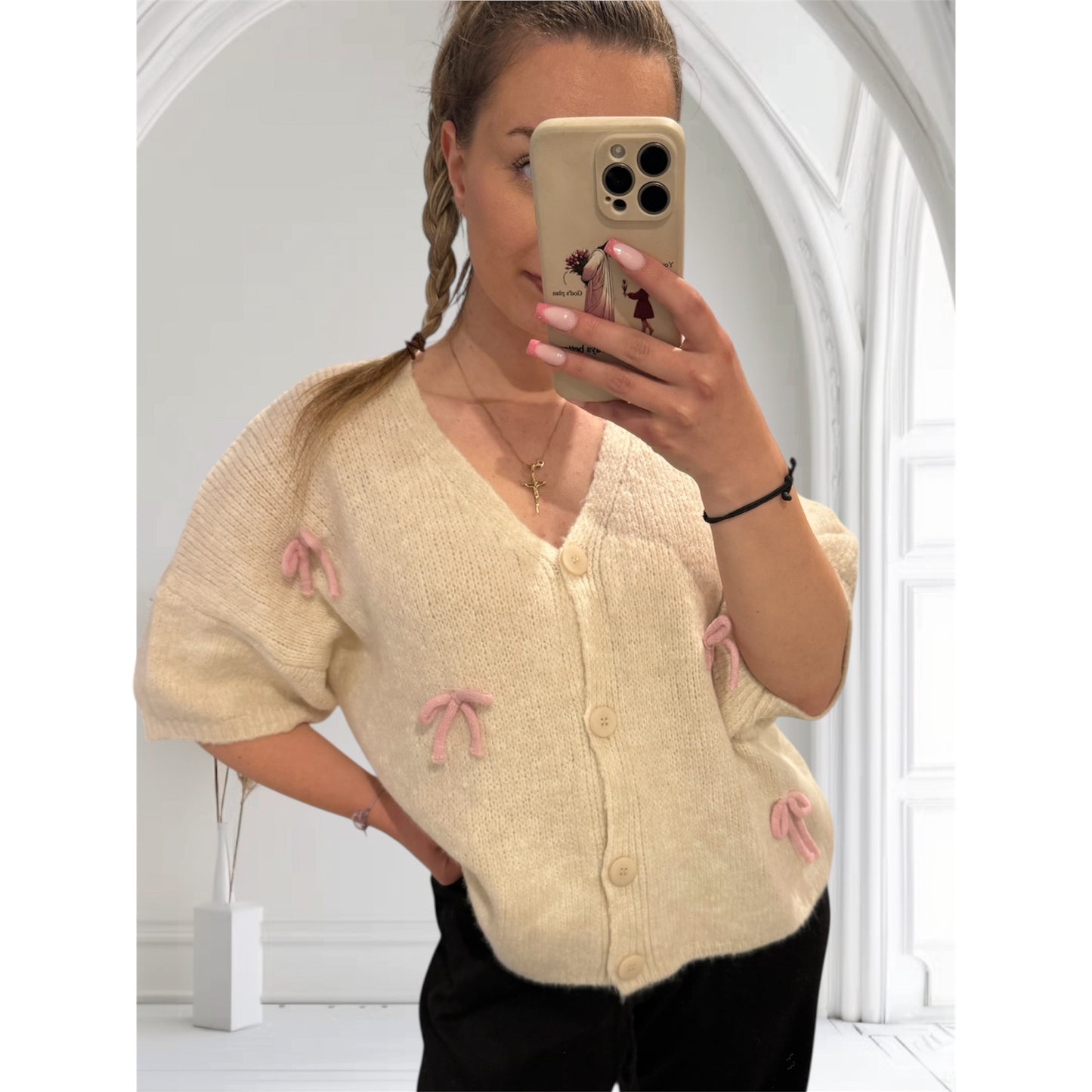 Kurzarm Cardigan „Zoey“