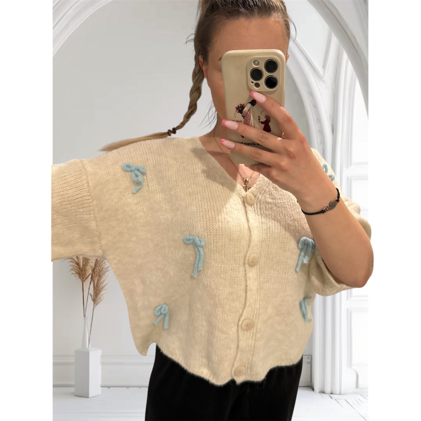 Kurzarm Cardigan „Zoey“